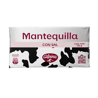 Mantequilla Con Sal Roja Alpina