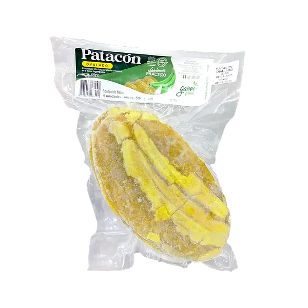 Patacon Ovalado Prefrito Congelado