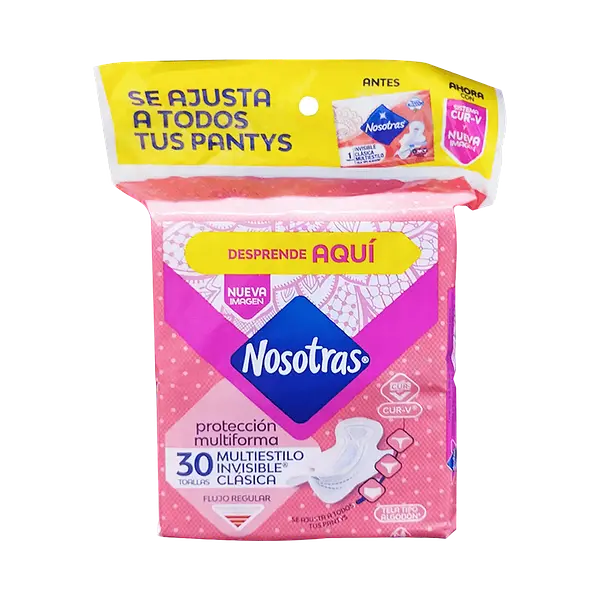 Toalla Invisible Clásica Multiestilo Nosotras