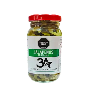 Jalapeños En Rodajas 3A 