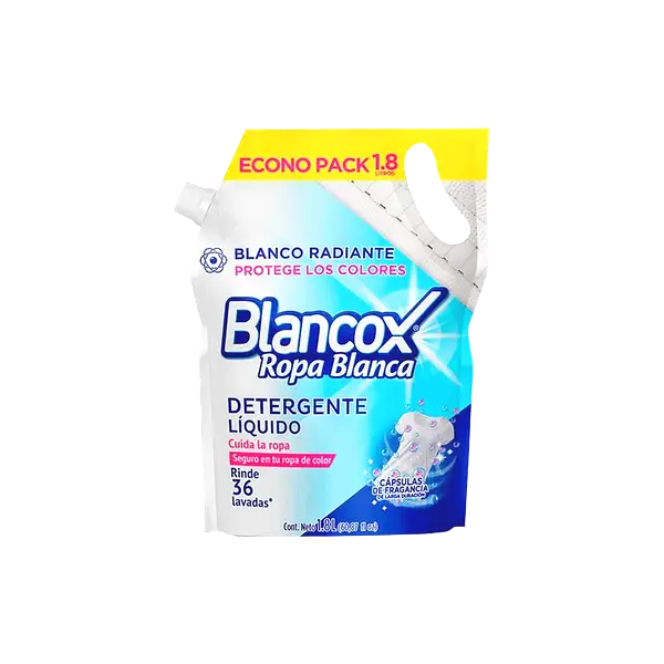 Detergente Líquido Ropa Blanca Blancox