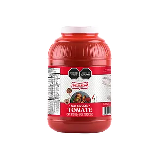Salsa De Tomate Galón Tarro Delcasino