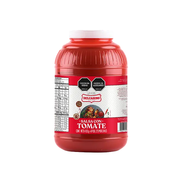 Salsa De Tomate Galón Tarro Delcasino