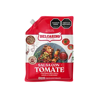 Salsa De Tomate Galón Bolsa Delcasino