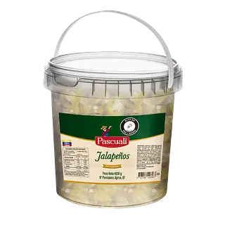 Jalapeños En Rodajas Galón Pascuali