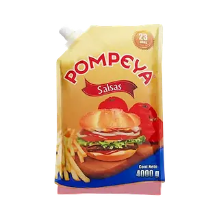Salsa Rosada Galón Bolsa Pompeya
