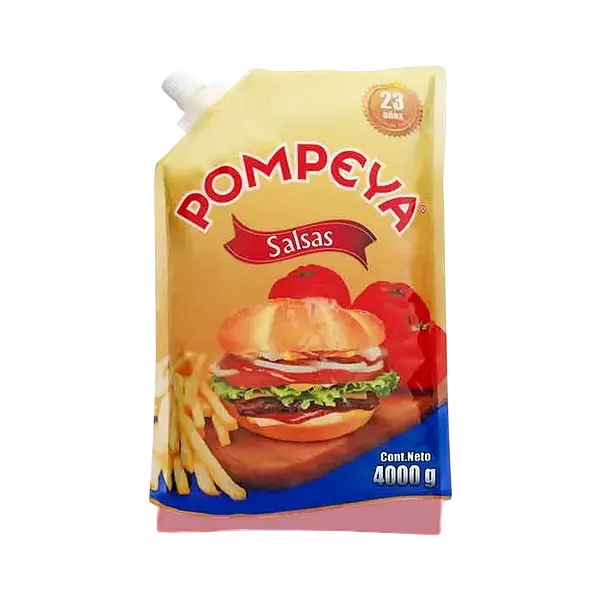 Salsa Rosada Galón Bolsa Pompeya