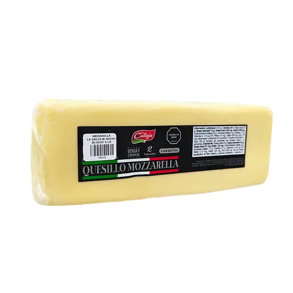 Queso Mozarella La Calleja Bloque