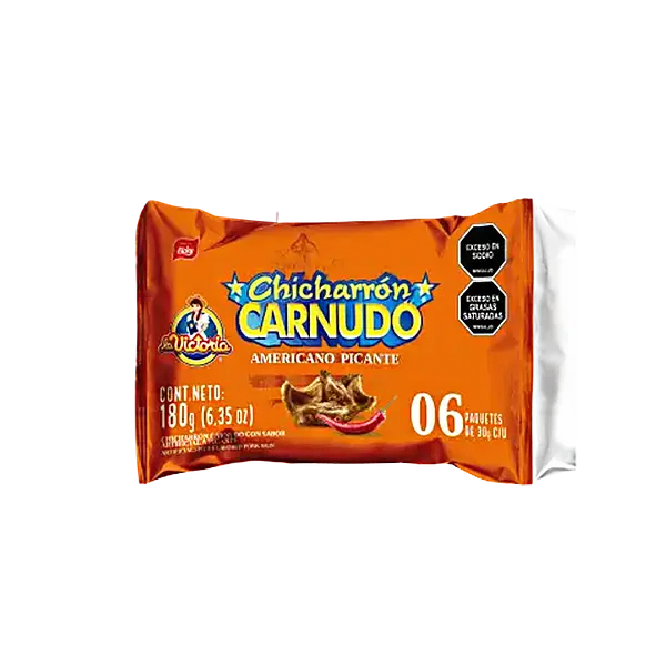 Chicharrón Carnudo Picante La Victoria