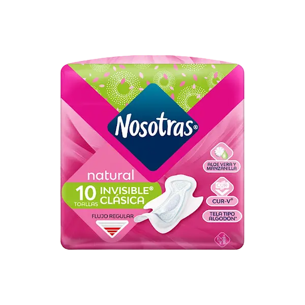 Toalla Invisible Clásica Tela Nosotras