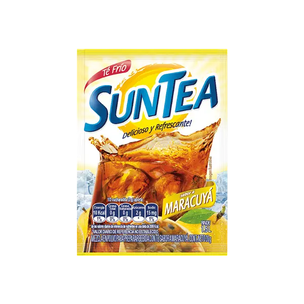 Té Frío En Polvo Maracuya Suntea