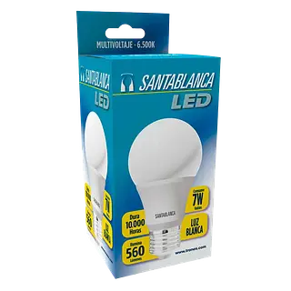 Bombillo Led Santablanca 7W
