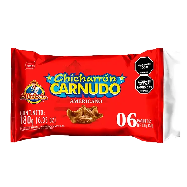 Chicharrón Natural Display La Victoria