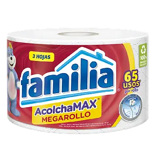 Papel Higiénico Acolchamax Megarollo Familia