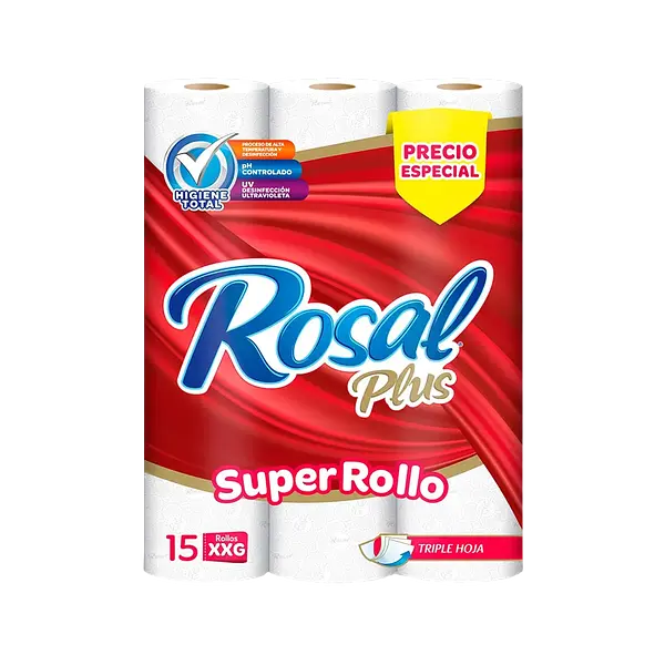 Papel Higiénico Super Rollo Xxg Rosal