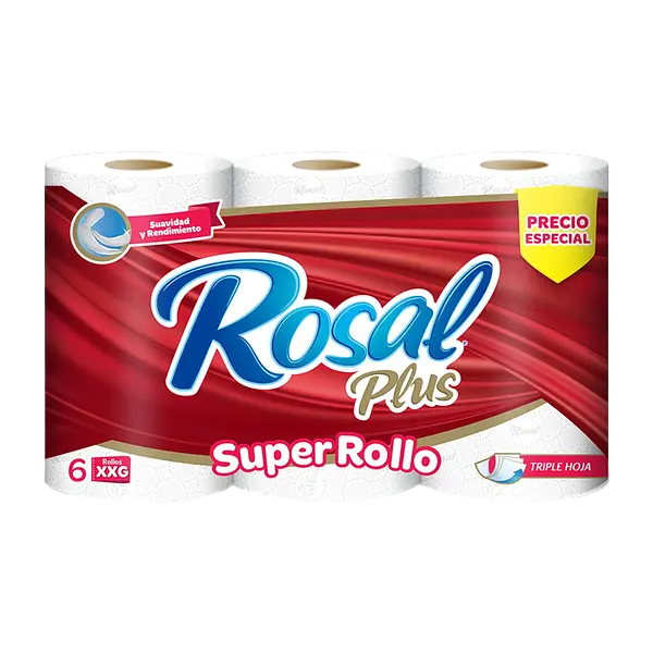 Papel Higiénico Super Rollo Xxg Rosal