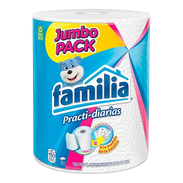 Toalla Practi-Diaria (150t) Familia