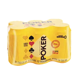 Cerveza Amarilla Poker