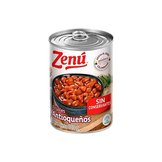 Frijol Antioqueño Lata Zenu
