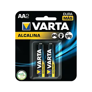 Bateria Alkaline AA Dedo Varta