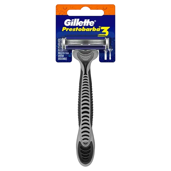PrestoBarba(3H) Gris Gillette