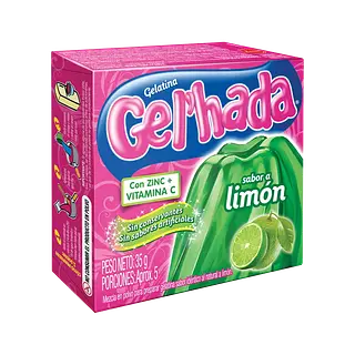 Gelatina De Limón Gelhada