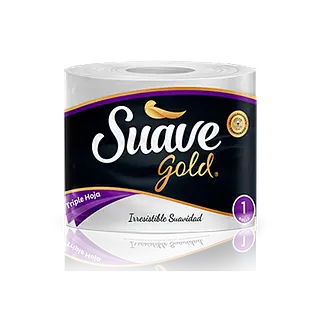 Papel Higiénico Triple Hoja Suave Gold