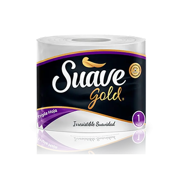Papel Higiénico Triple Hoja Suave Gold