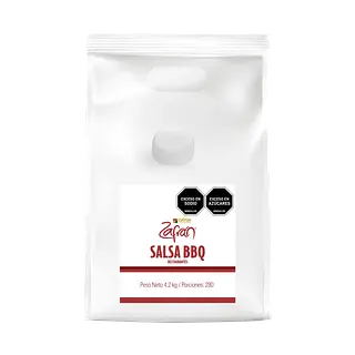 Salsa Bbq Galón Zafran