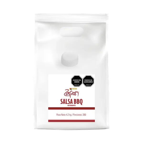 Salsa Bbq Galón Zafran