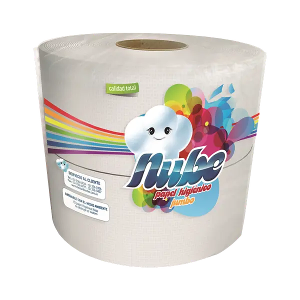 Papel Higiénico Doble Hojas Institucional Nube