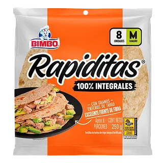 Tortillinas Integrales Talla M Bimbo