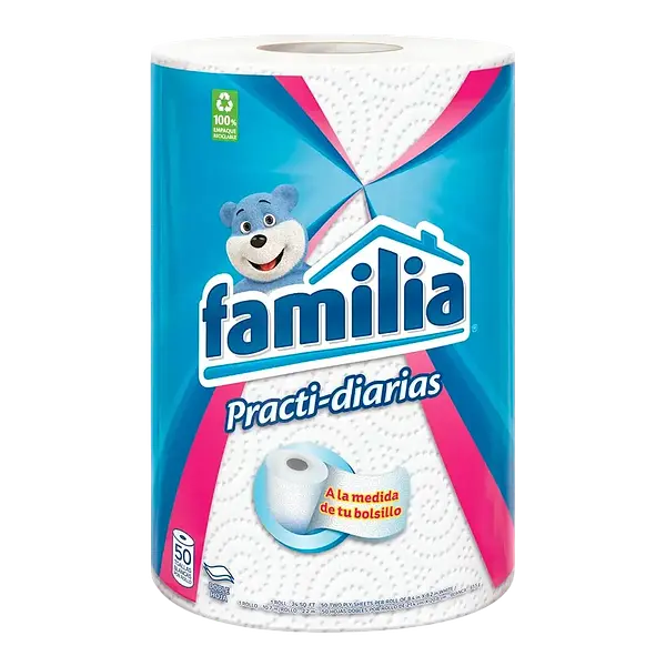 Toalla Practi-Diaria (50t) Familia