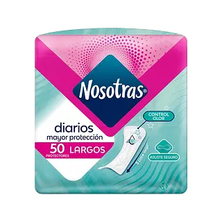 Protectores Diarios Largos Tela Nosotras
