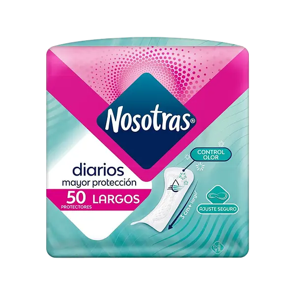 Protectores Diarios Largos Tela Nosotras