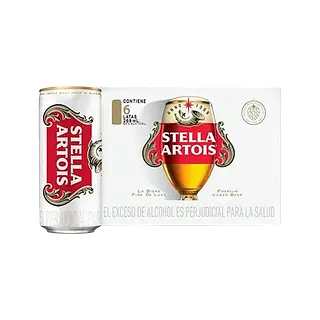 Cerveza Lata Stella Artois
