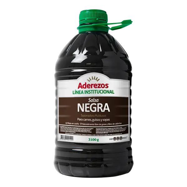 Salsa Negra Galón Aderezos