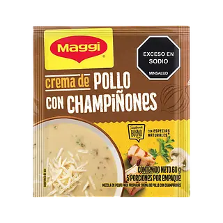 Base Para Crema De Pollo/Champiñon En Sobre Maggi