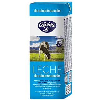 Leche Cajita Deslactosada Alpina