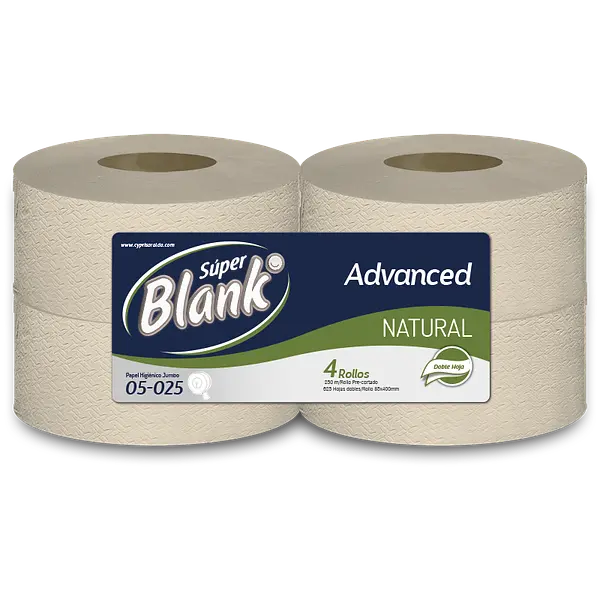 Papel Higiénico Jumbo Rollo Blank