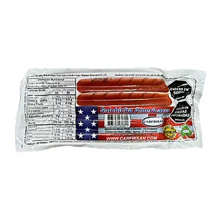Salchicha Americana Carfrisan 