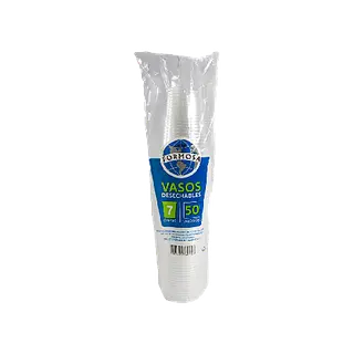 Vaso Transparente 7 oz Formosa 