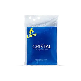 Agua Cristal Bolsa Grande