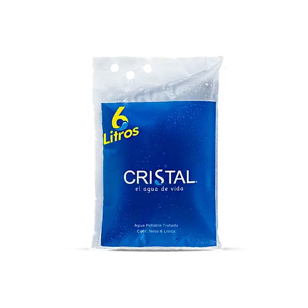 Agua Cristal Bolsa Grande