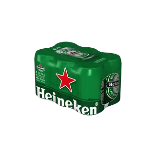 Cerveza Lata Pequeña Heineken