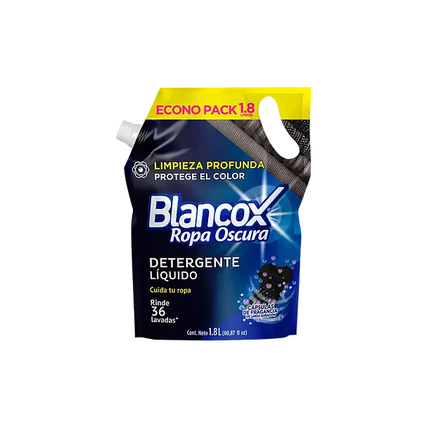 Detergente Líquido Ropa Oscura Blancox