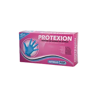 Guantes Azul T-L Nitrilo