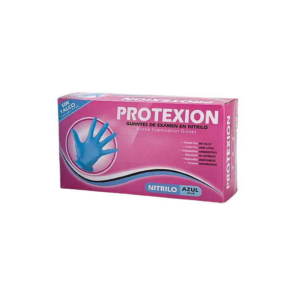 Guantes Azul T-M Nitrilo