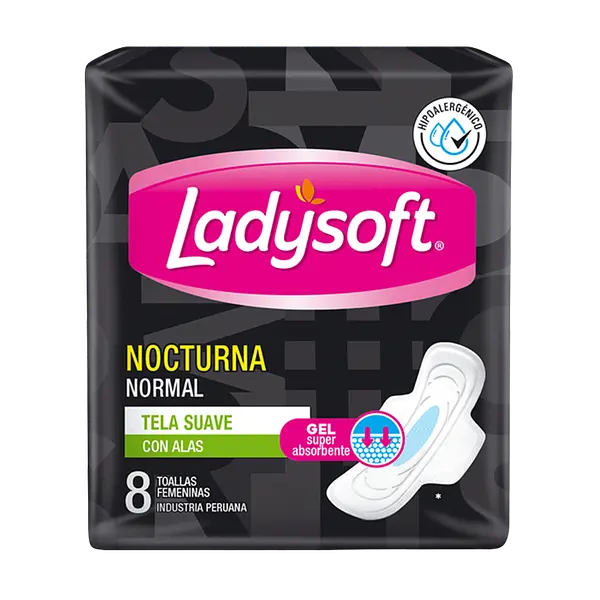 Toalla Higiénica Noctura Ladysoft
