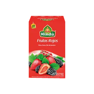 Té Infusión Frutos Rojos Hindu